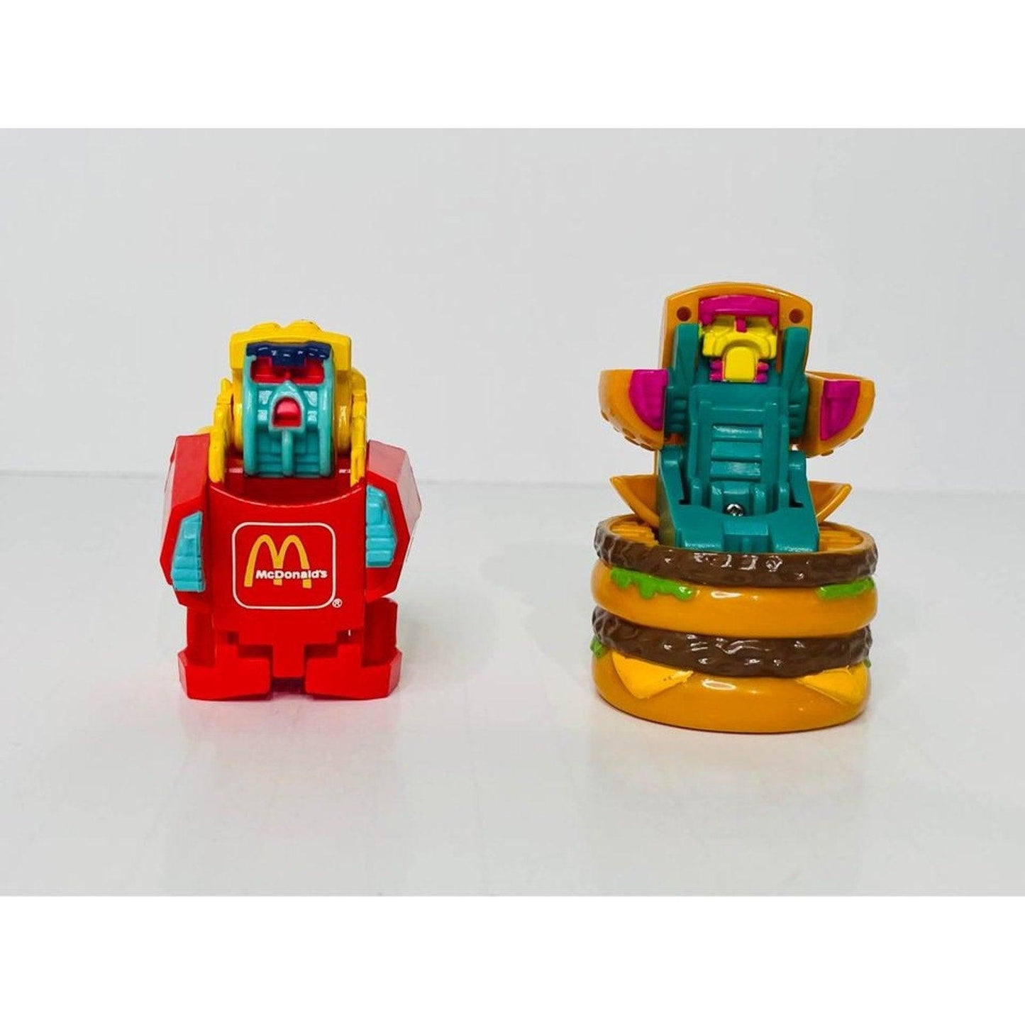 Vtg lot of 2 Happy Meal Transformer Toys