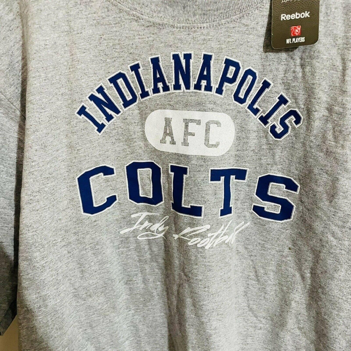 Reebok Indianapolis Colts T-shirt Size Large