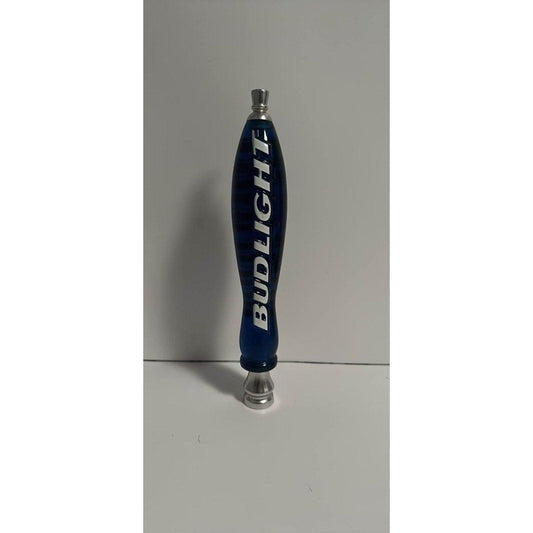 Vintage Tap Handle for Bud Light 12 Inch Translucent Blue Pub