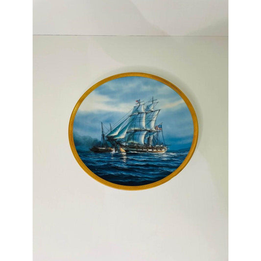 Americas Greatest Sailing Ship Plate Collection  “ Enterprise ” 1987