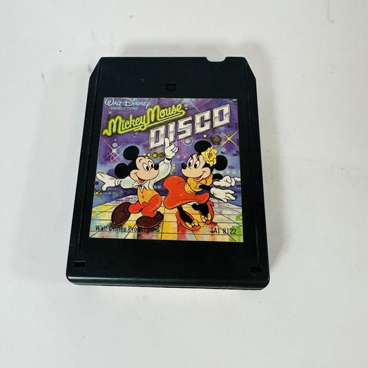 MICKEY MOUSE DISCO S/T 1A18122 DISNEYLAND 8 Track Tape 1979 *tested*