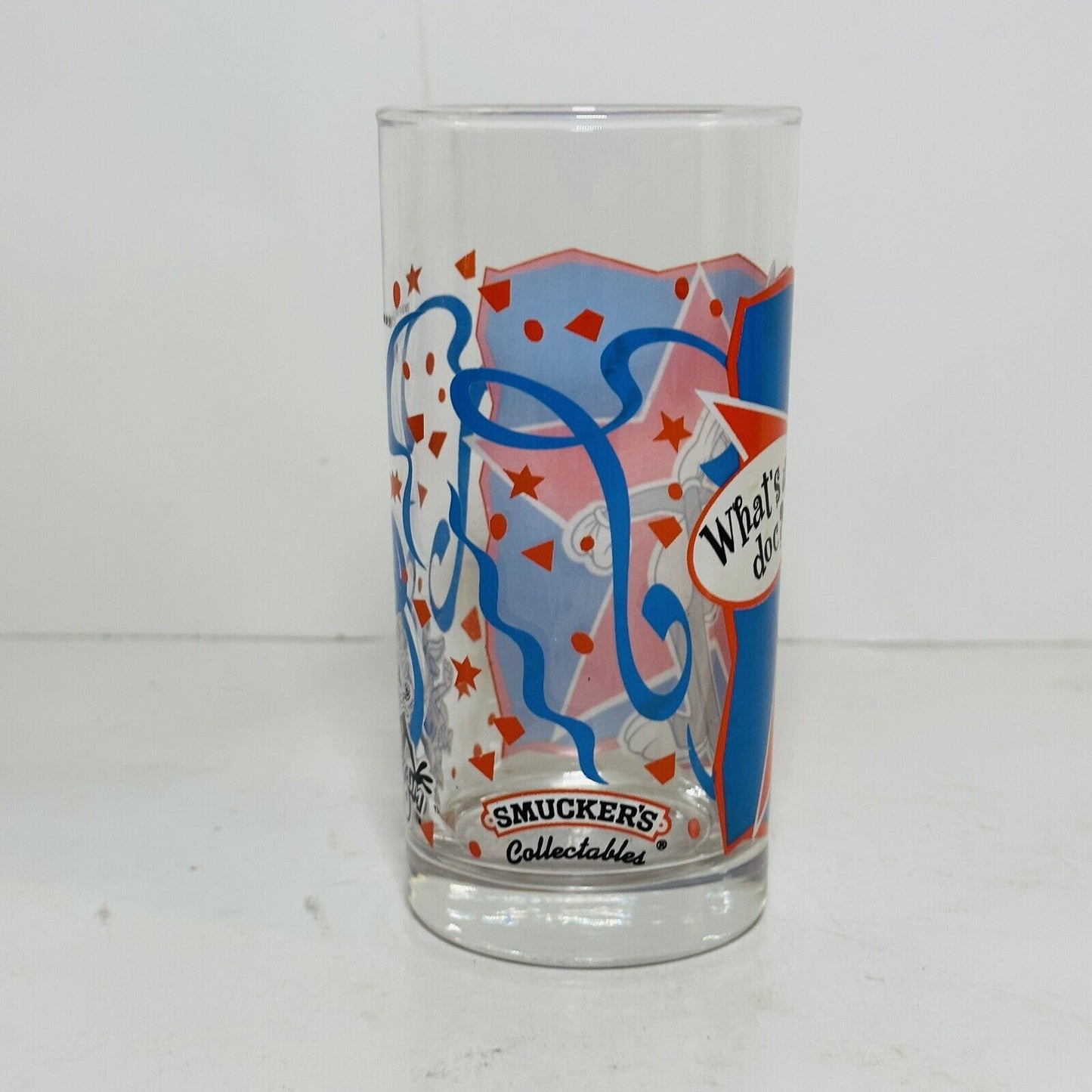 Vintage Bugs Bunny, Smucker’s Jelly Glass 2000 Mil