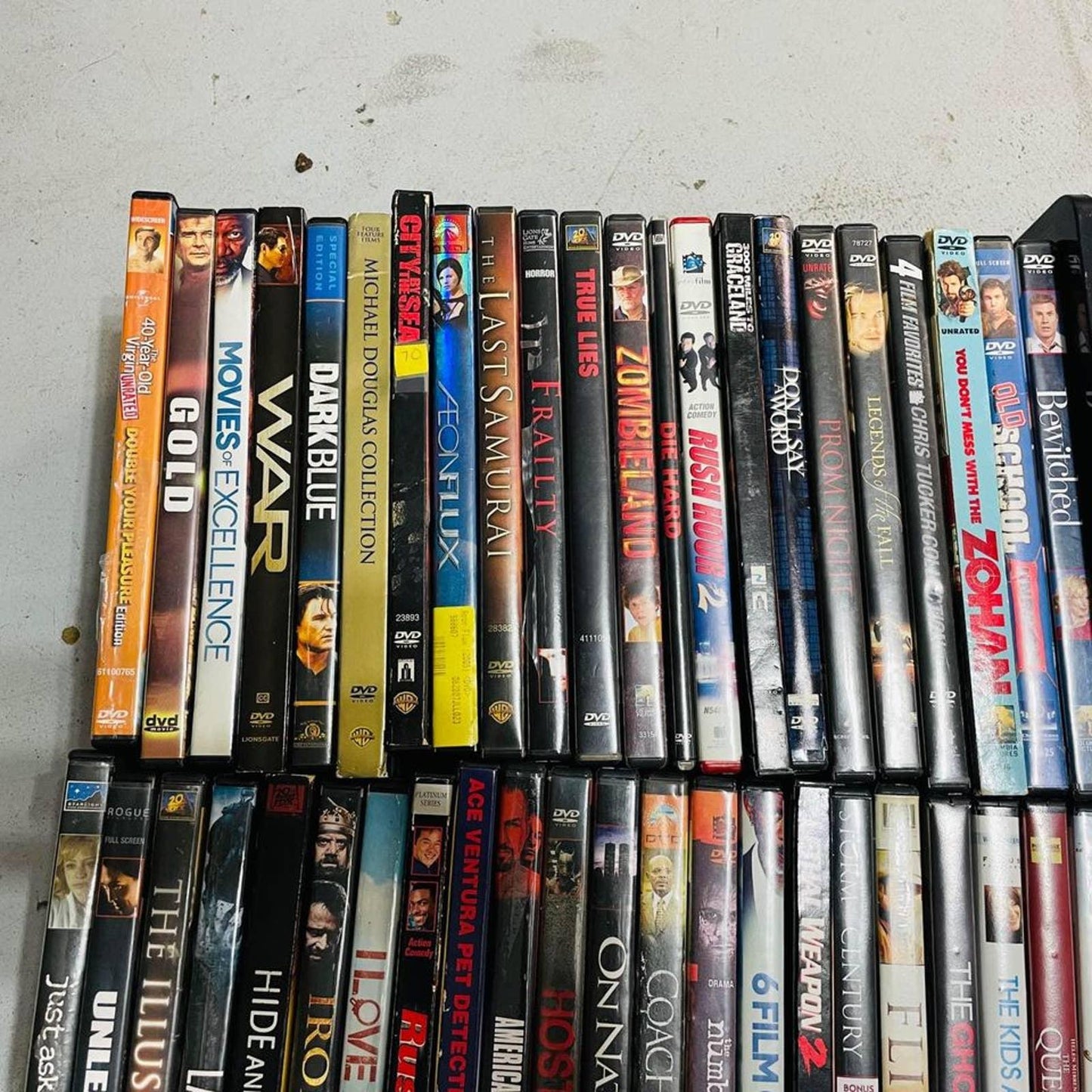 Lot of 166 DVD’s