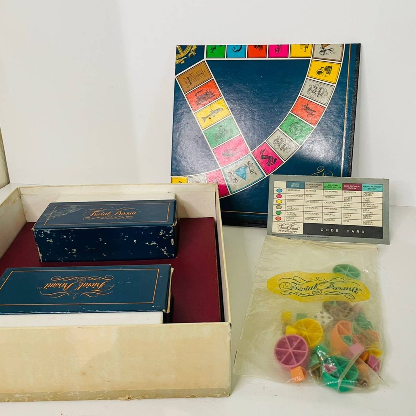 Vintage 1981 Original Trivial Pursuit