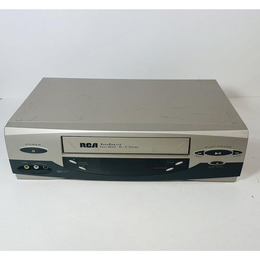 RCA VCR Player VR637HF Video Cassette Recorder VCR With Remote And Manual HiFi