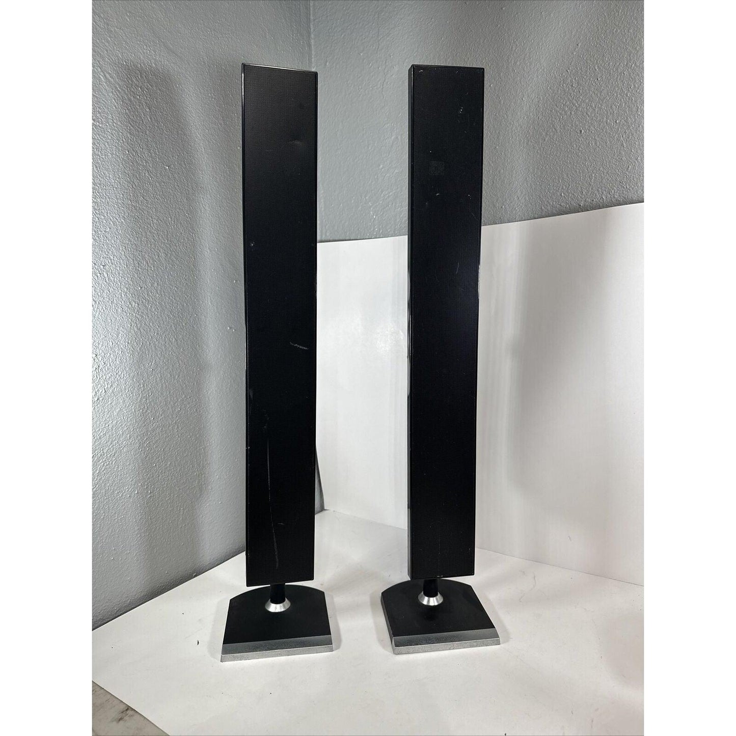 TESTED! Pair of Dell S420X Speakers With OEM Stand Black 4Ohm, 20W