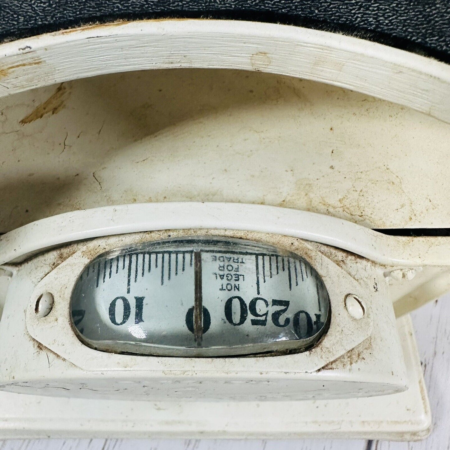 Antique Cast Iron Roto Health-O-Meter Dial Scale Original (BFEB-03-029)