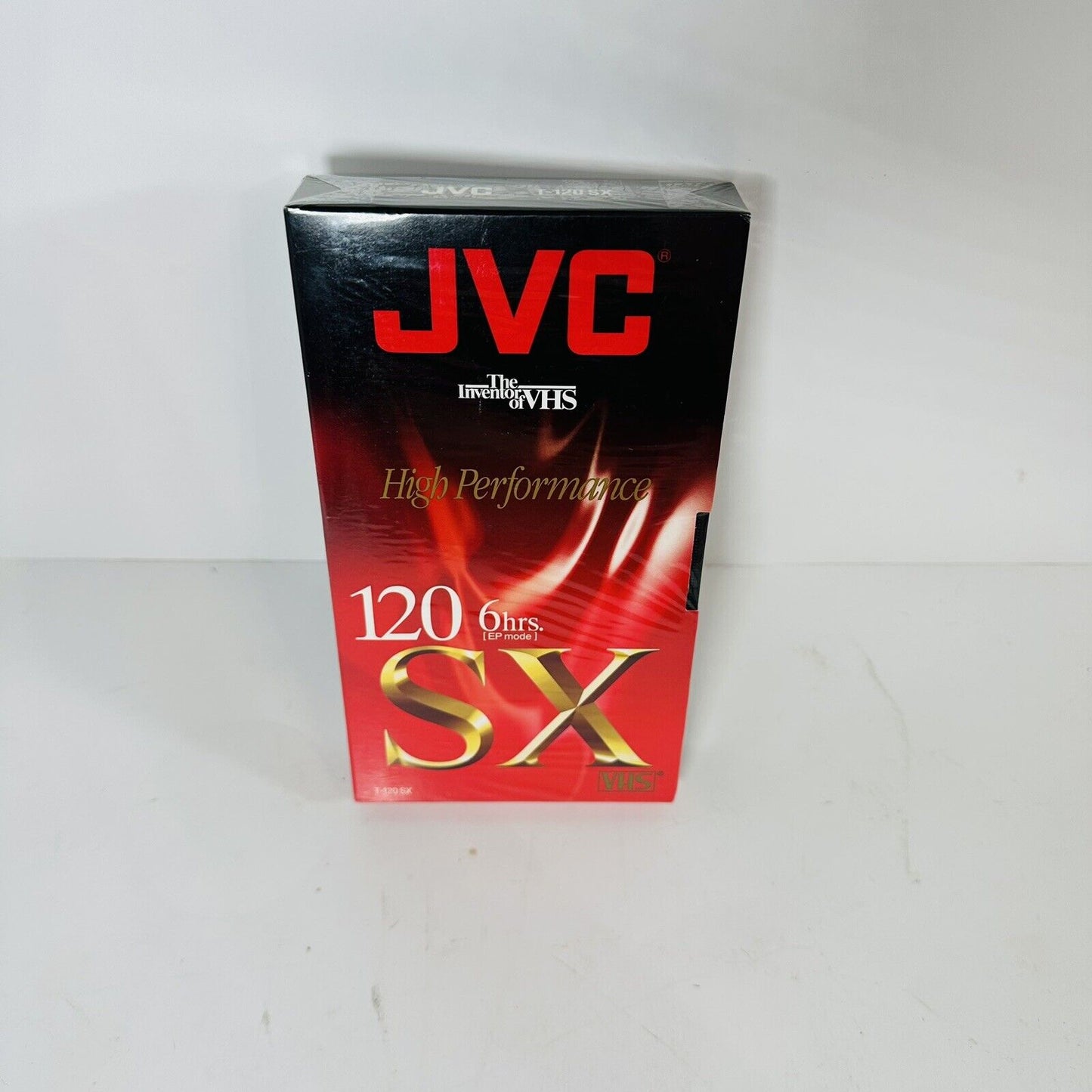 JVC VHS Tapes T-120 SX Blank High Performance New & Sealed