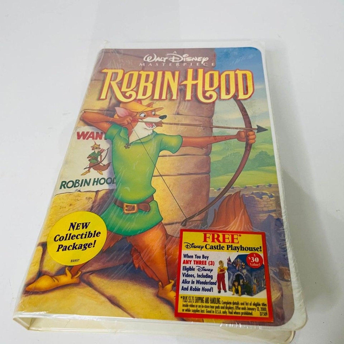 Vintage Disney’s Robin Hood (VHS, 1991)