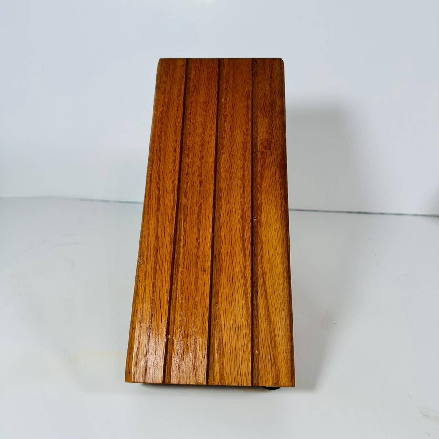 Vintage Wooden 5 Slot Knife Block