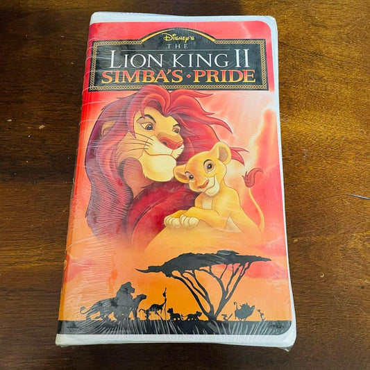 The Lion King 2 Simba's Pride VHS BRAND NEW FACTORY SEALED