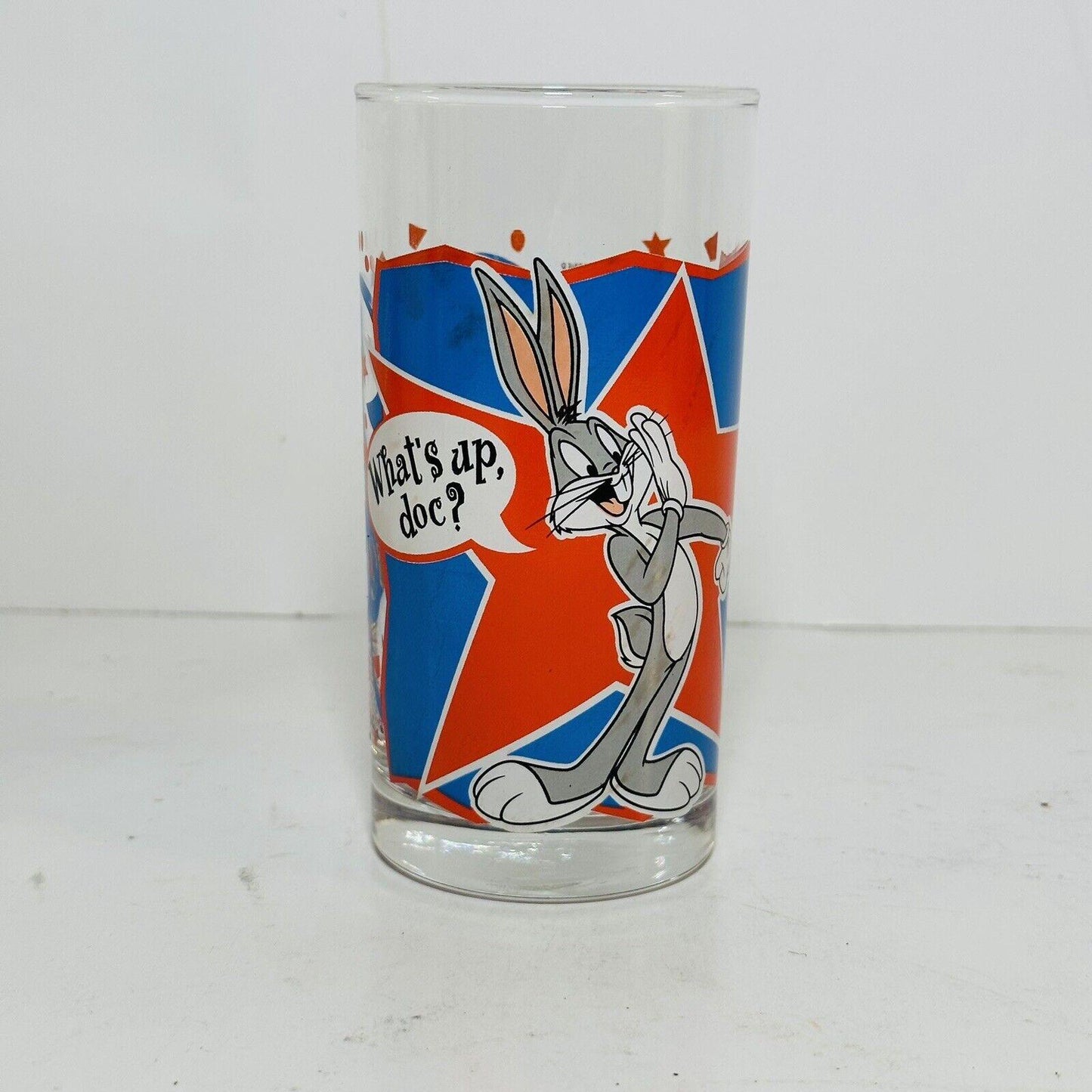 Vintage Bugs Bunny, Smucker’s Jelly Glass 2000 Mil