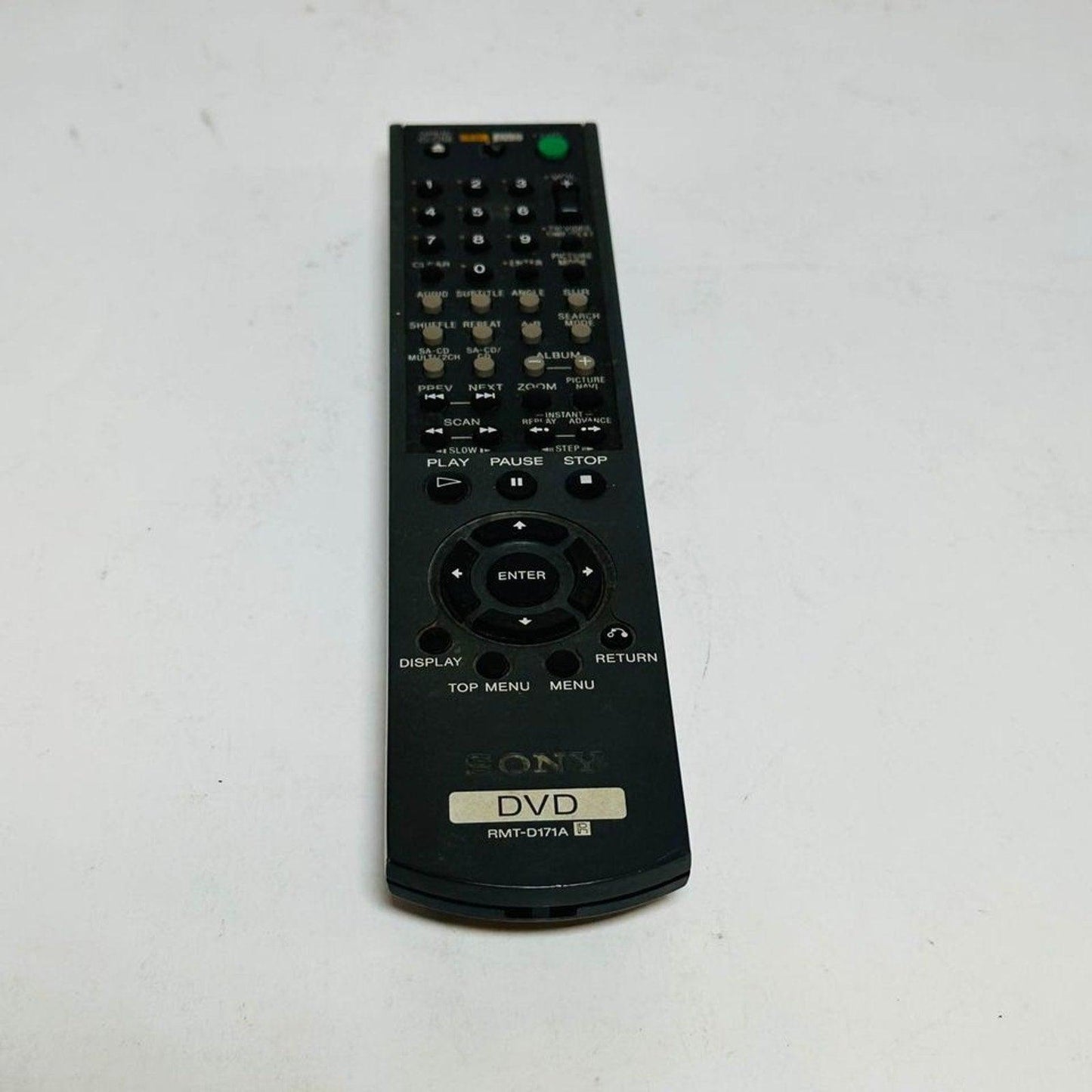 Genuine Sony DVD Remote Control RMT-D171A for DVP-NS775V DVPNS775V NO BATTERIES