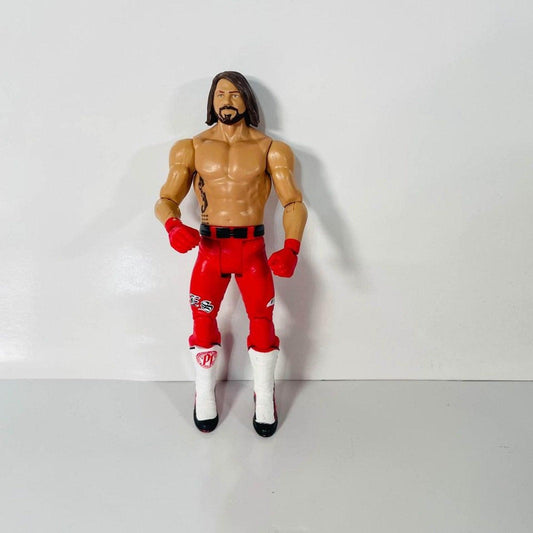 WWE AJ STYLES ACTION FIGURE 2017 WRESTLING WRESTLER RED PANTS