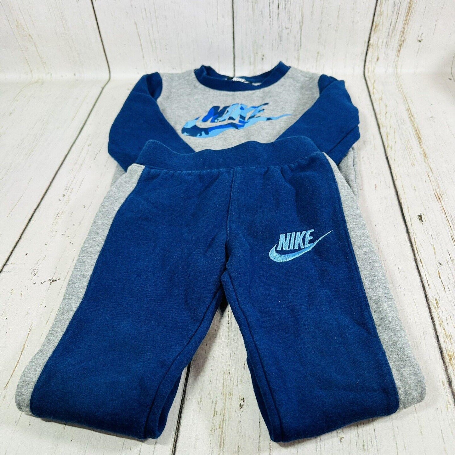 Nike Elevated Trim Crew Neck and Pants Set Size 2T