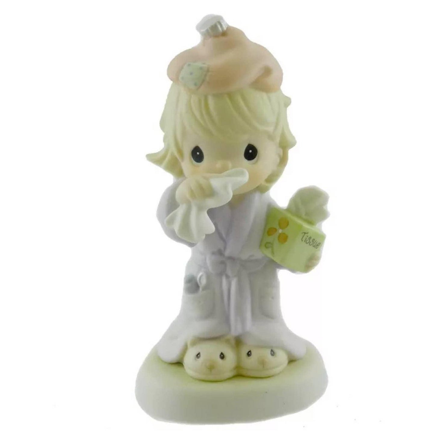 Precious Moments BLESS YOU Porcelain Flu Season Cold 679879