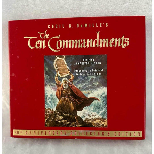 The Ten Commandments, Charleston Heston 40 Anniversary Collection Edition New