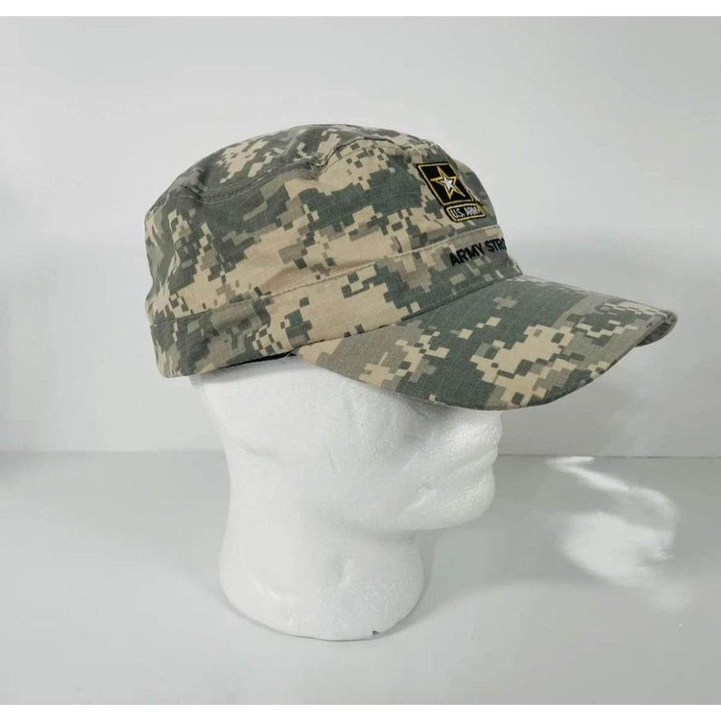 United States US Army Strong Digital Camo Cotton Military Cap Hat USA