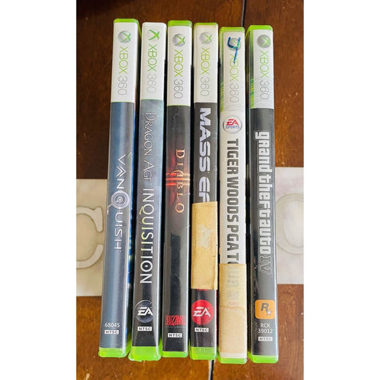 Lot of 6 Xbox 360 Games