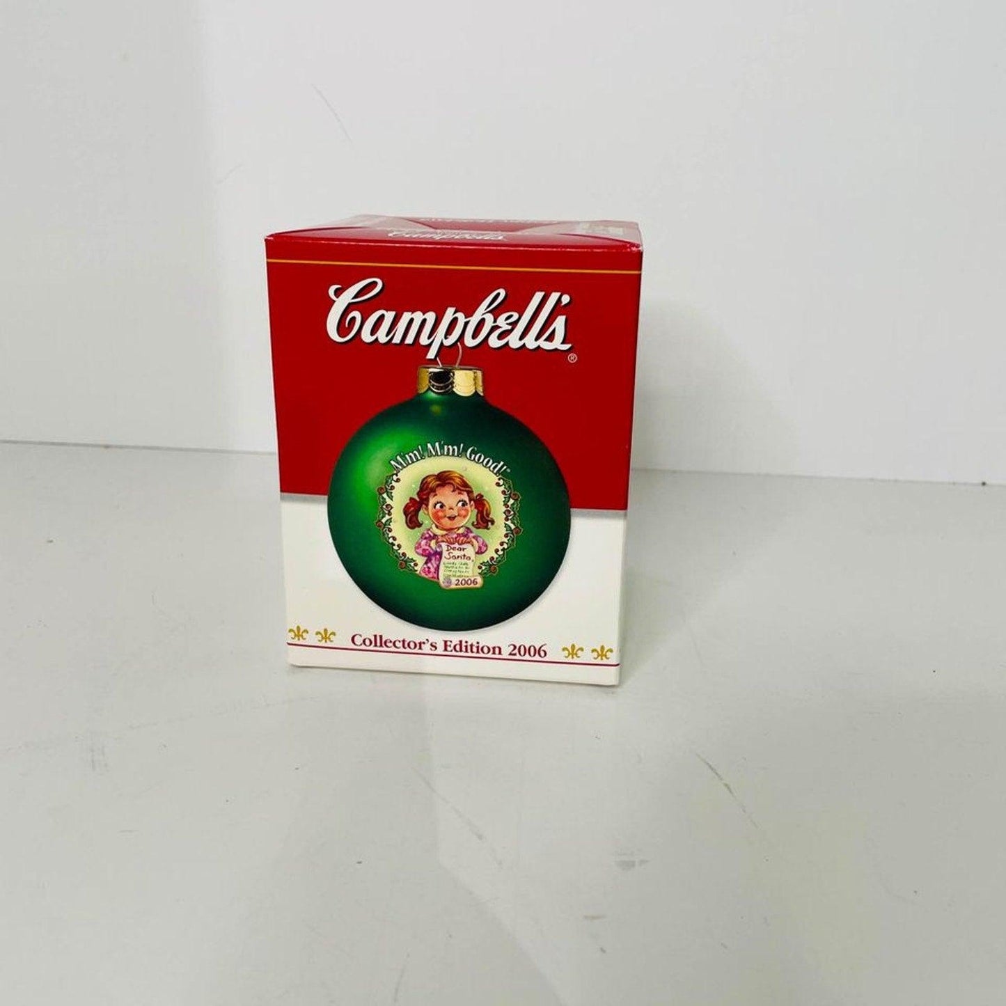 Campbell Kids,2006,Letter to Santa,Christmas,Ornament,Collector's Edition,Boxes