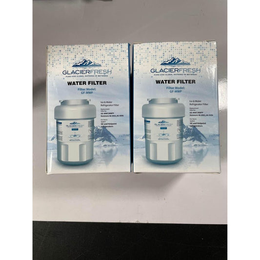 Glacier Fresh Filter Refrigerator Ice & Water Model GF-MWF Lot of 2