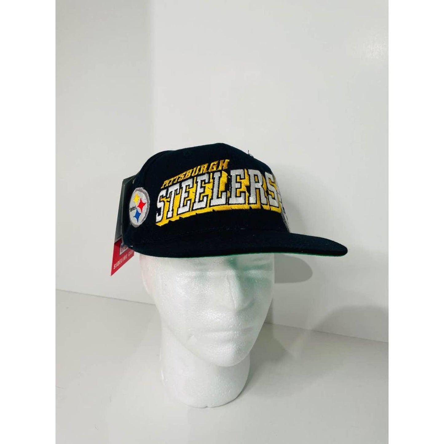 Vintage 1990s Pittsburgh Steelers NFL Pro Line Snapback Hat Sports Specialties