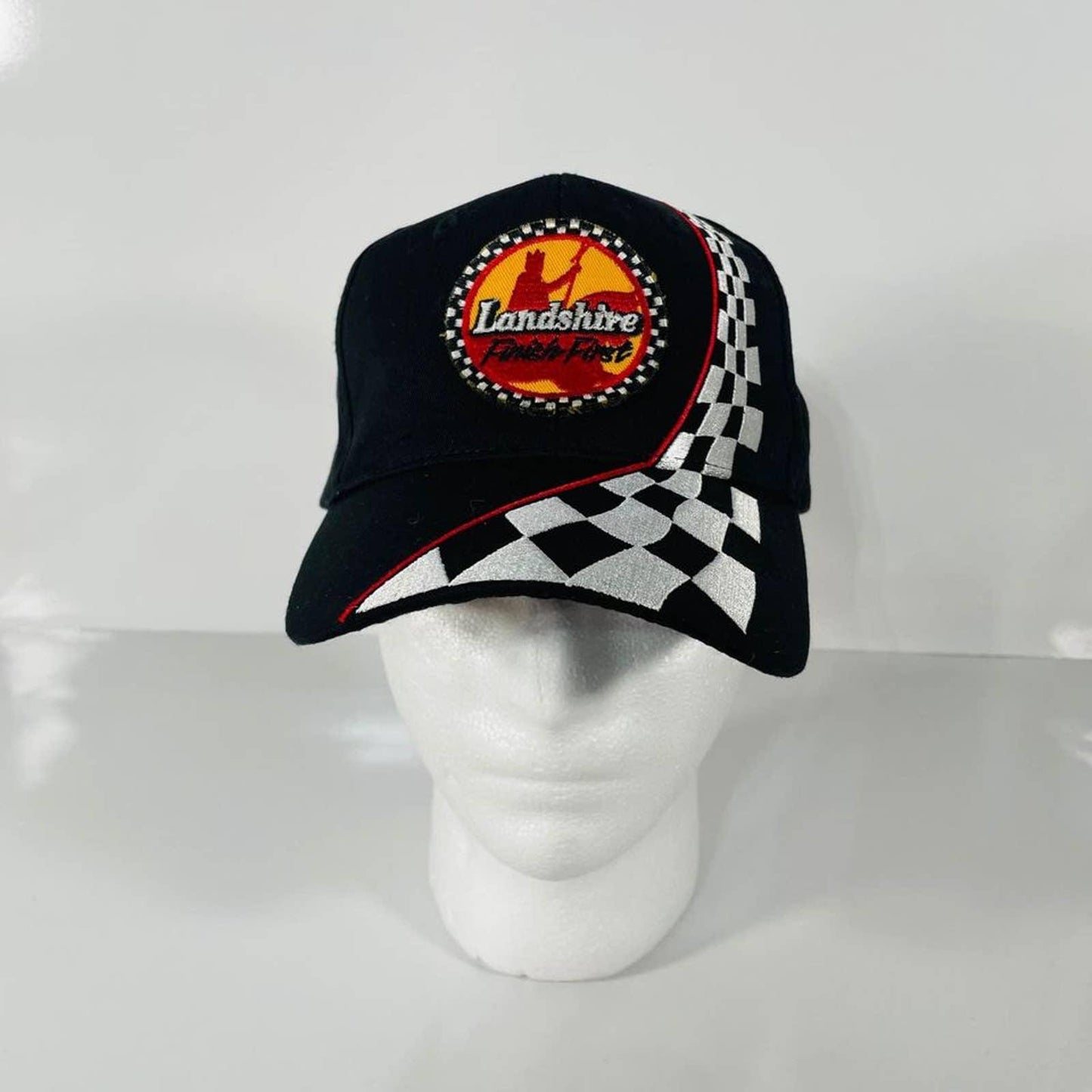 Land shire Fishing First Racing Snap Back Hat