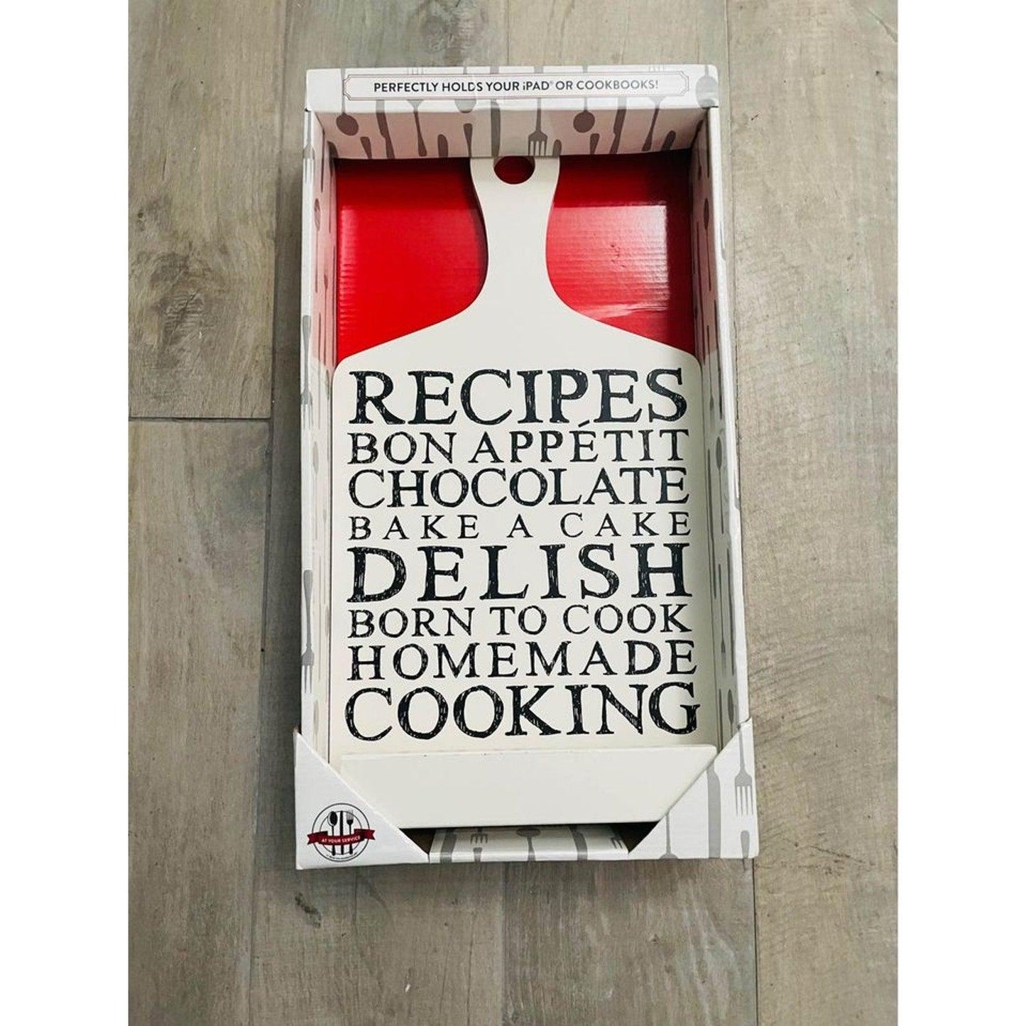 Boston Watehouse Bake Cookbook And Tablet Holder