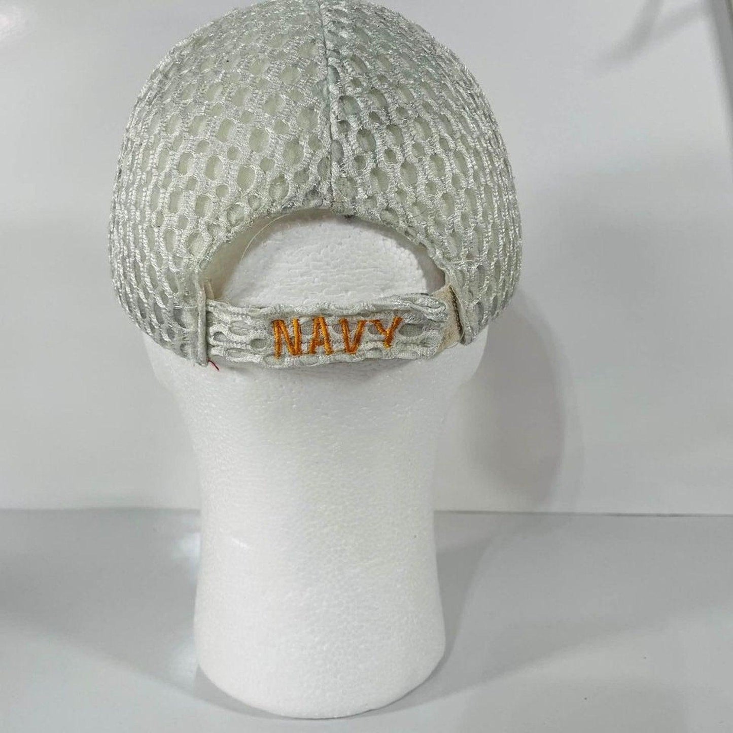 U.S. Navy Hat with Metal Emblem