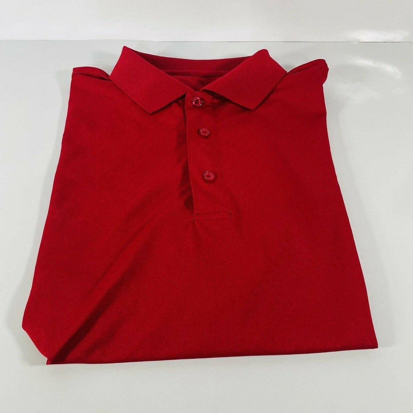 Men’s Arnold Palmer Short Sleeve Golf Polo Red Size M