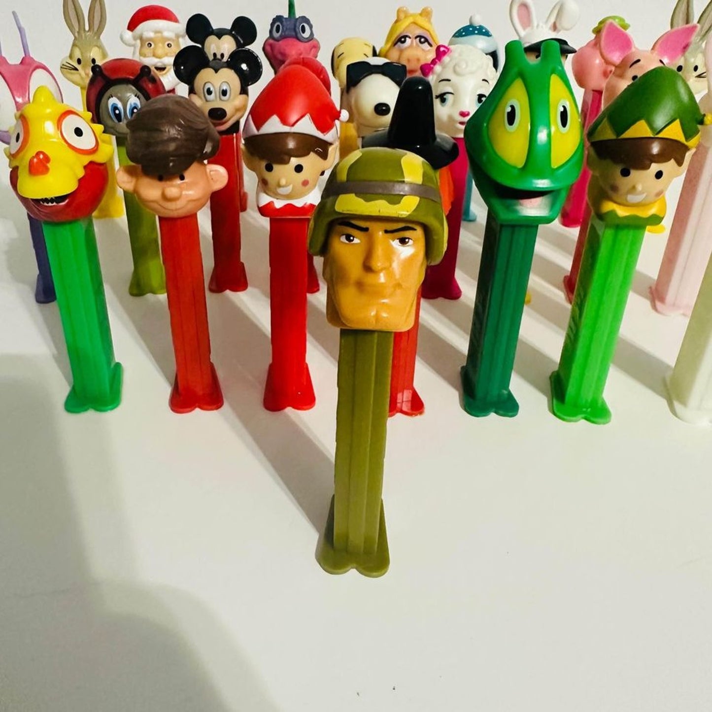 27 Vintage PEZ Candy Dispenser 1970-1990